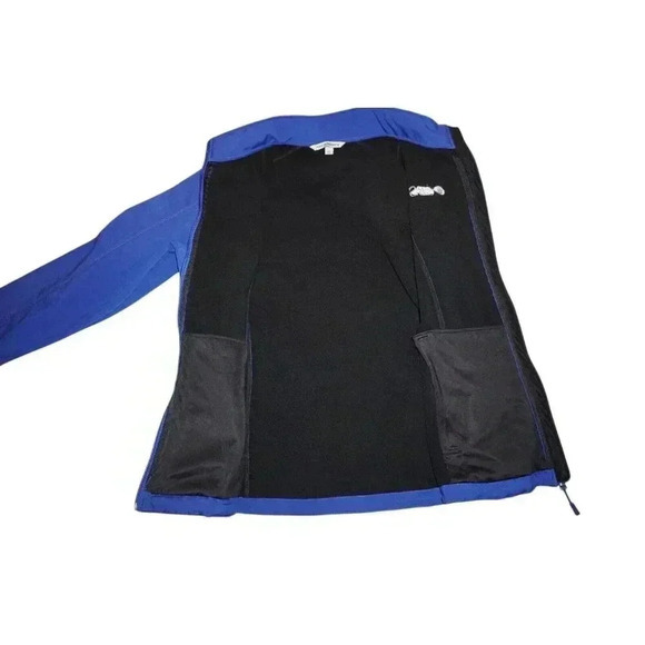 CBS Jacket Womens XL Blue Soft Shell Full Zip Active - Picture 14 of 16
